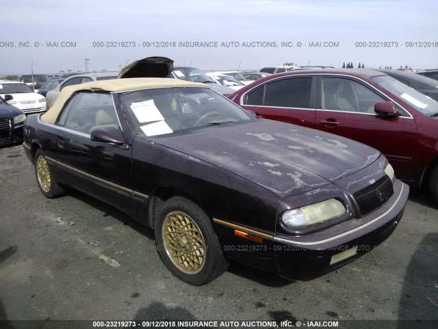 1C3EU4532RF129473 - 1994 CHRYSLER LEBARON GTC/LX PURPLE photo 1