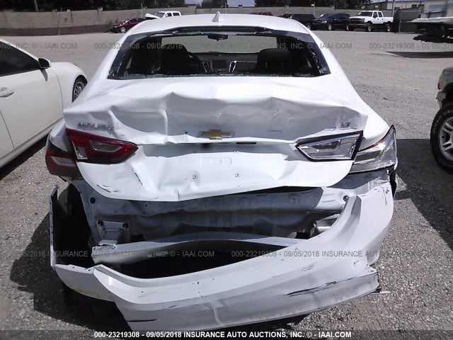 1G1ZD5ST2JF232364 - 2018 CHEVROLET MALIBU LT WHITE photo 6