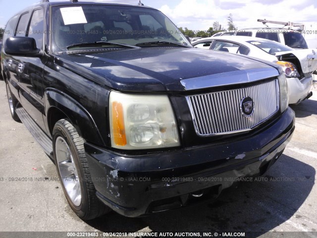 3GYFK66NX4G262422 - 2004 CADILLAC ESCALADE ESV BLACK photo 6