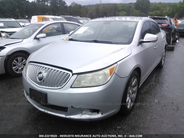 1G4GE5EV2AF243286 - 2010 BUICK LACROSSE CXS SILVER photo 6