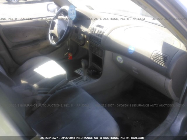 1NXBR12E7YZ316685 - 2000 TOYOTA COROLLA VE/CE/LE TAN photo 5