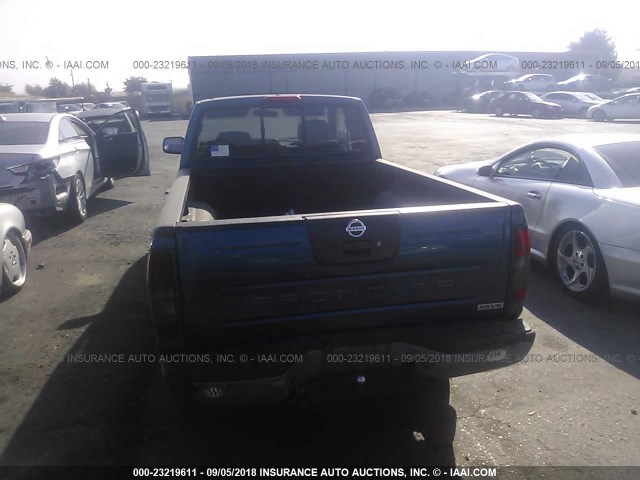 1N6ED26Y41C399642 - 2001 NISSAN FRONTIER KING CAB XE/KING CAB SE BLUE photo 8