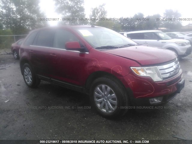 2FMDK39C79BA55174 - 2009 FORD EDGE LIMITED RED photo 1