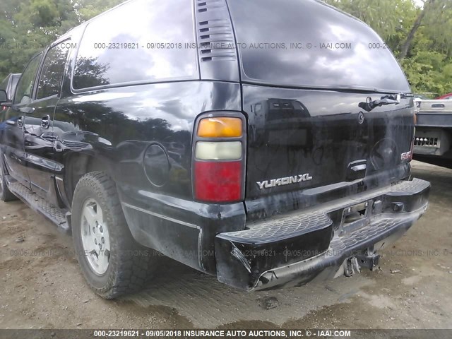 1GKFK66U84J172301 - 2004 GMC YUKON XL DENALI BLACK photo 6