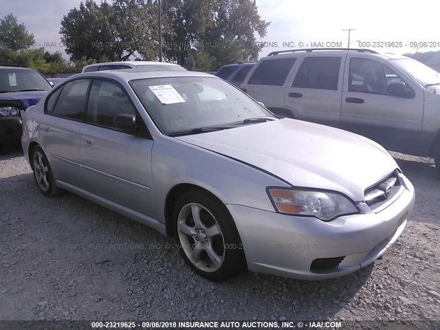 4S3BL626167206478 - 2006 SUBARU LEGACY 2.5I LIMITED SILVER photo 1