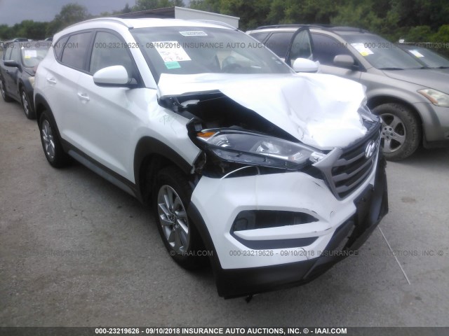 KM8J3CA46JU793986 - 2018 HYUNDAI TUCSON SEL/SEL PLUS WHITE photo 1