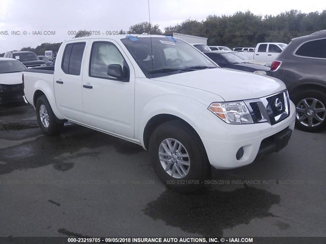 1N6AD0ER9JN764155 - 2018 NISSAN FRONTIER S/SV/SL/PRO-4X WHITE photo 1