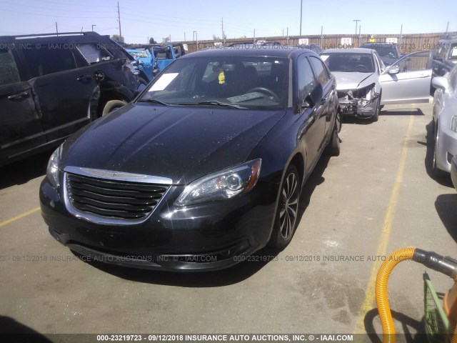 1C3CCBHG4CN249530 - 2012 CHRYSLER 200 S 黑色 照片 2