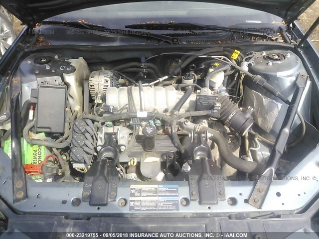 2G2WP552061134781 - 2006 PONTIAC GRAND PRIX Կապույտ լուսանկար 10