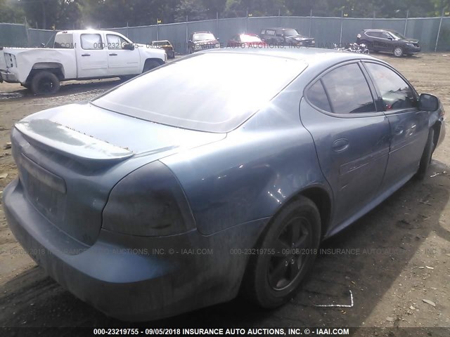 2G2WP552061134781 - 2006 PONTIAC GRAND PRIX Կապույտ լուսանկար 4