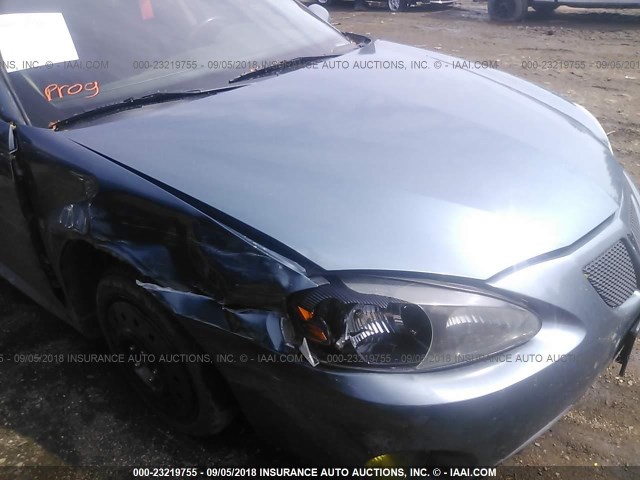 2G2WP552061134781 - 2006 PONTIAC GRAND PRIX Կապույտ լուսանկար 6