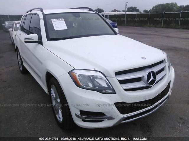 WDCGG8JB0FG364390 - 2015 MERCEDES-BENZ GLK 350 4MATIC WHITE photo 1