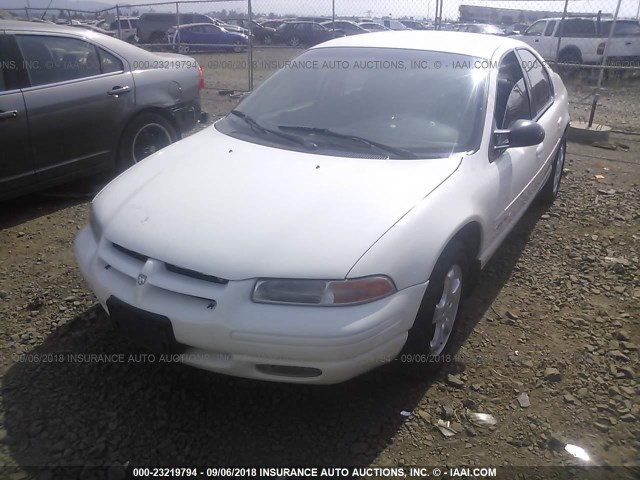 1B3EJ56H6YN284344 - 2000 DODGE STRATUS ES WHITE photo 2