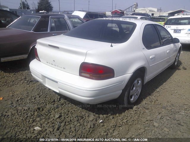 1B3EJ56H6YN284344 - 2000 DODGE STRATUS ES WHITE photo 4