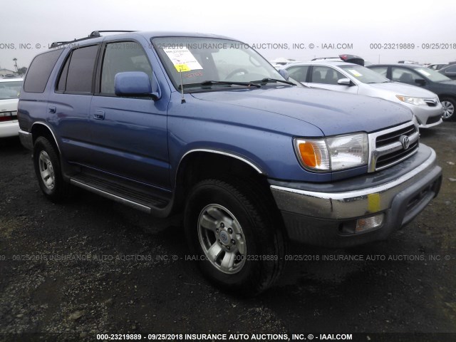 JT3HN86R6X0205071 - 1999 TOYOTA 4RUNNER SR5 BLUE photo 1