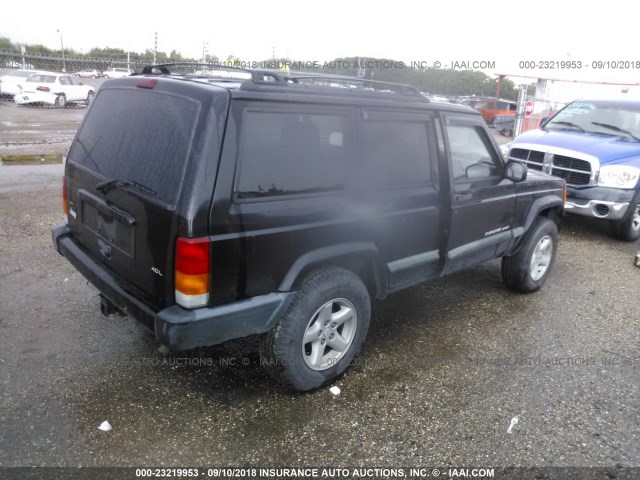 1J4FT68S9XL507248 - 1999 JEEP CHEROKEE SPORT/CLASSIC BLACK photo 4