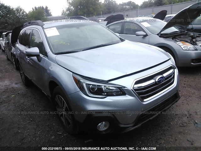 4S4BSAKC8J3382516 - 2018 SUBARU OUTBACK 2.5I LIMITED Light Blue photo 1