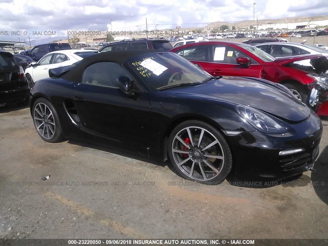 WP0CB2A86DS134285 - 2013 PORSCHE BOXSTER S BLACK photo 1