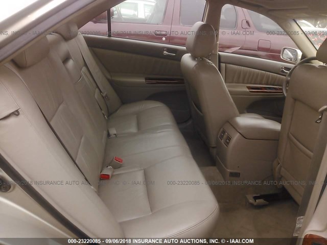 JTDBF30K830151232 - 2003 TOYOTA CAMRY LE/XLE 金色 照片 8