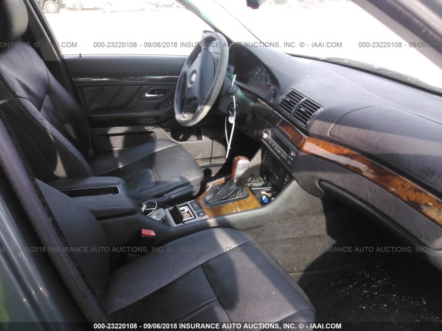 WBADN63453GS57281 - 2003 BMW 540 I AUTOMATIC GRAY photo 5