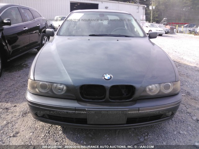 WBADN63453GS57281 - 2003 BMW 540 I AUTOMATIC GRAY photo 6