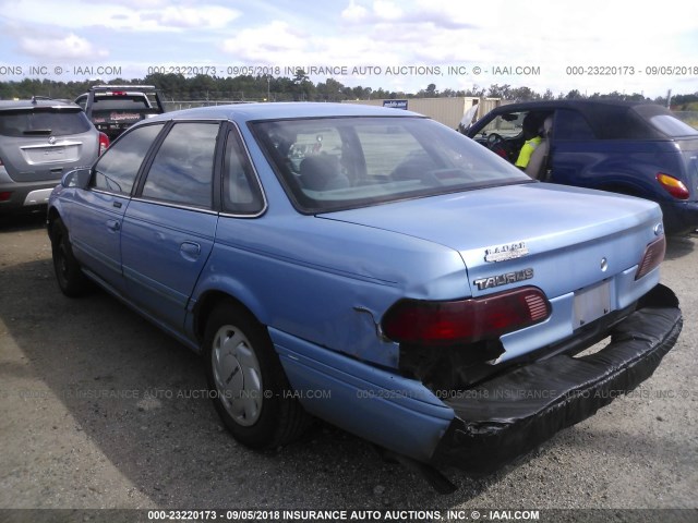 1FALP52U0SA165216 - 1995 FORD TAURUS GL/SE Light Blue photo 3