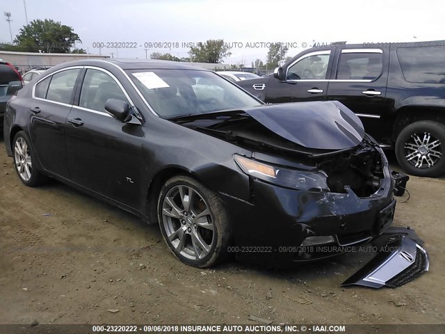 19UUA9F72CA011122 - 2012 ACURA TL GRAY photo 1