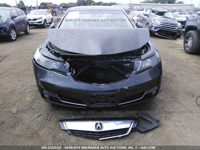 19UUA9F72CA011122 - 2012 ACURA TL GRAY photo 6