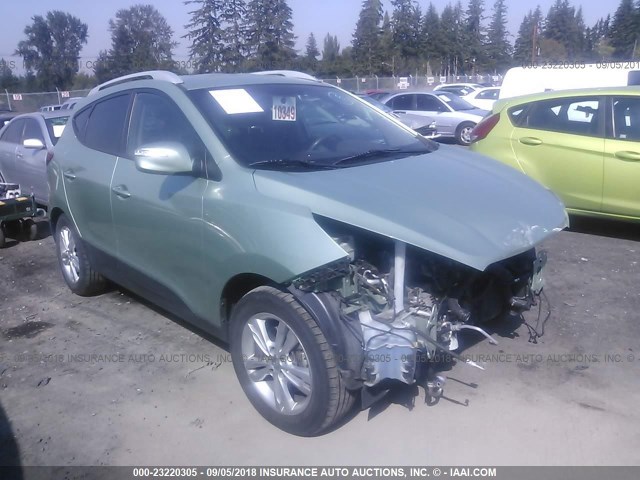 KM8JUCAC7CU450885 - 2012 HYUNDAI TUCSON GLS/LIMITED GREEN photo 1