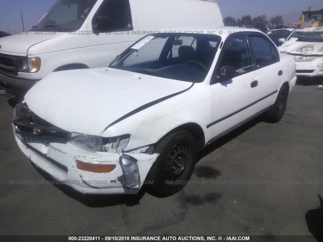 1NXAE09E0PZ060265 - 1993 TOYOTA COROLLA LE/DX WHITE photo 2