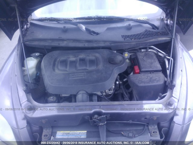 3GNDA13D26S663002 - 2006 CHEVROLET HHR LS PURPLE photo 10