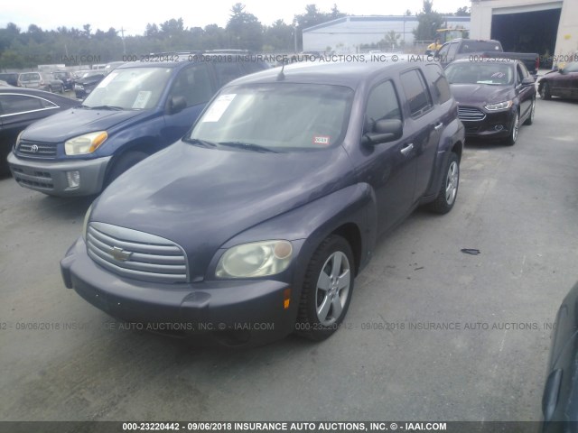 3GNDA13D26S663002 - 2006 CHEVROLET HHR LS PURPLE photo 2