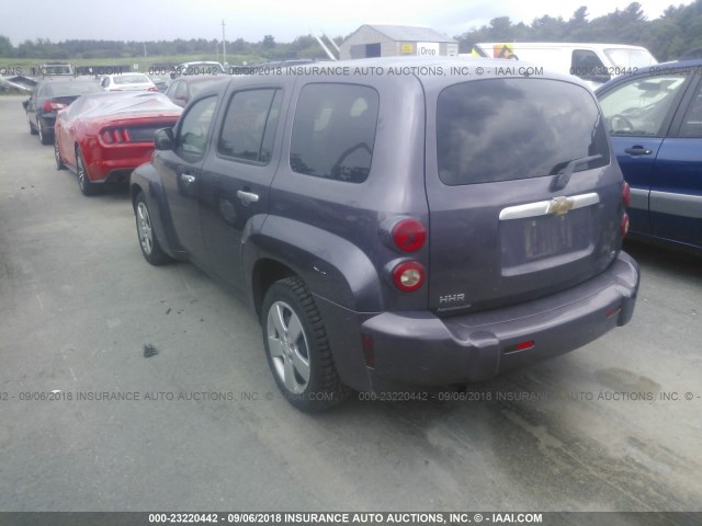 3GNDA13D26S663002 - 2006 CHEVROLET HHR LS PURPLE photo 3