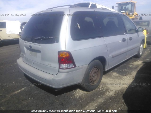 2FMZA5143XBA05927 - 1999 FORD WINDSTAR LX SILVER photo 4