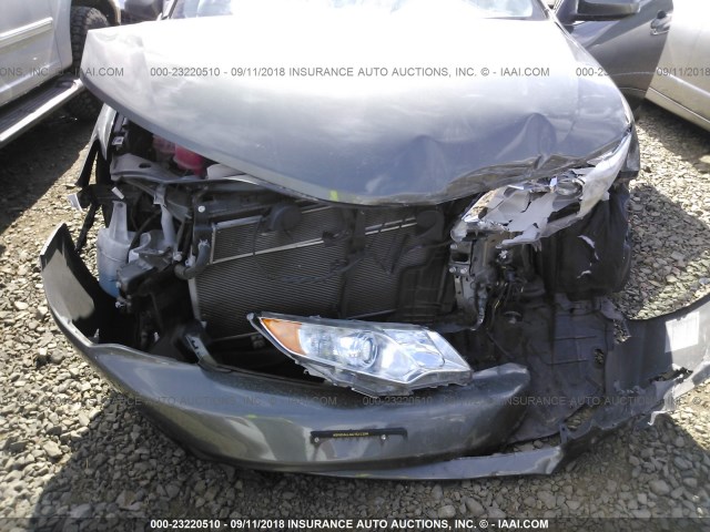 4T1BD1FK7CU047255 - 2012 TOYOTA CAMRY HYBRID/LE/XLE 绿色 照片 6