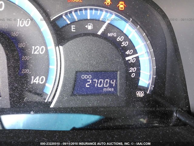 4T1BD1FK7CU047255 - 2012 TOYOTA CAMRY HYBRID/LE/XLE 绿色 照片 7