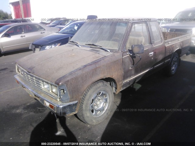 JN6FD06S3DW004910 - 1983 DATSUN 720 KING CAB BROWN photo 2