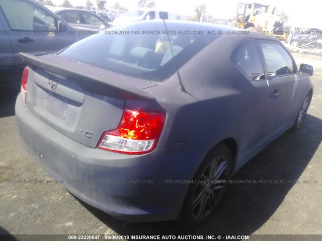 JTKJF5C7XB3008254 - 2011 TOYOTA SCION TC 紫色 照片 4