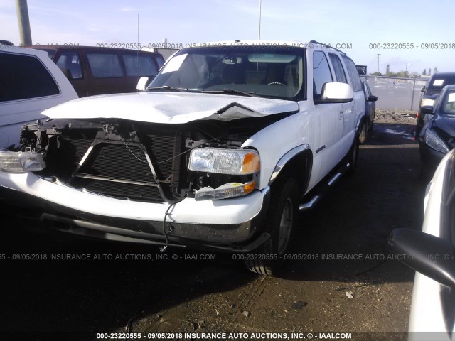 3GKEC16Z53G311114 - 2003 GMC YUKON XL C1500 WHITE photo 2