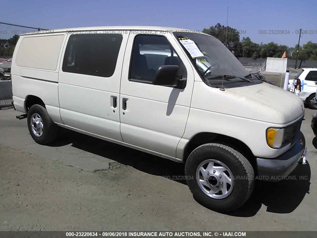 1FBHE31H7PHB72942 - 1993 FORD ECONOLINE E350 WHITE photo 1