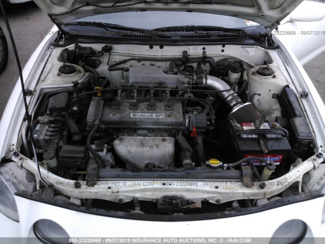 JT2AT00NXS0041688 - 1995 TOYOTA CELICA ST WHITE photo 10