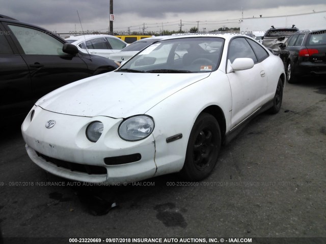 JT2AT00NXS0041688 - 1995 TOYOTA CELICA ST WHITE photo 2