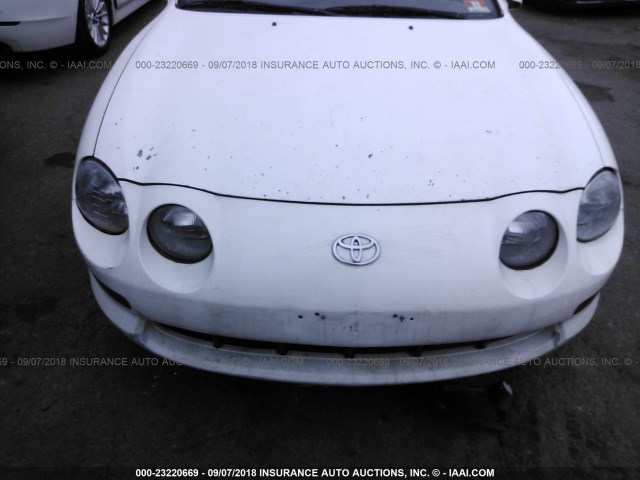 JT2AT00NXS0041688 - 1995 TOYOTA CELICA ST WHITE photo 6