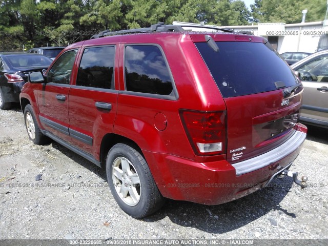 1J4GS48K96C155511 - 2006 JEEP GRAND CHEROKEE LAREDO/COLUMBIA/FREEDOM 红色 照片 3