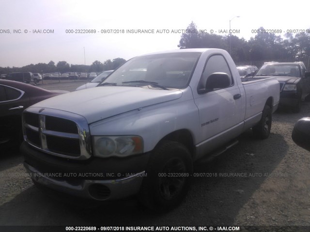 1D7HA16K23J517089 - 2003 DODGE RAM 1500 ST WHITE photo 2