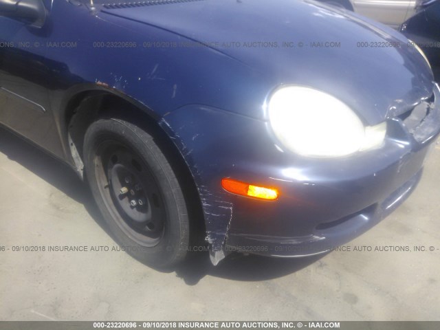 1B3AS46C02D595422 - 2002 DODGE NEON SE BLUE photo 6