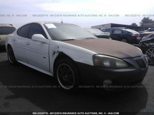 2G2WR544251131005 - 2005 PONTIAC GRAND PRIX GTP WHITE photo 1