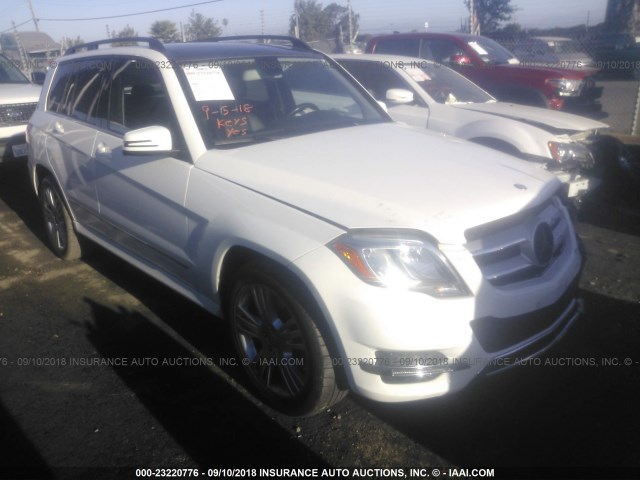 WDCGG8JB2FG395849 - 2015 MERCEDES-BENZ GLK 350 4MATIC WHITE photo 1