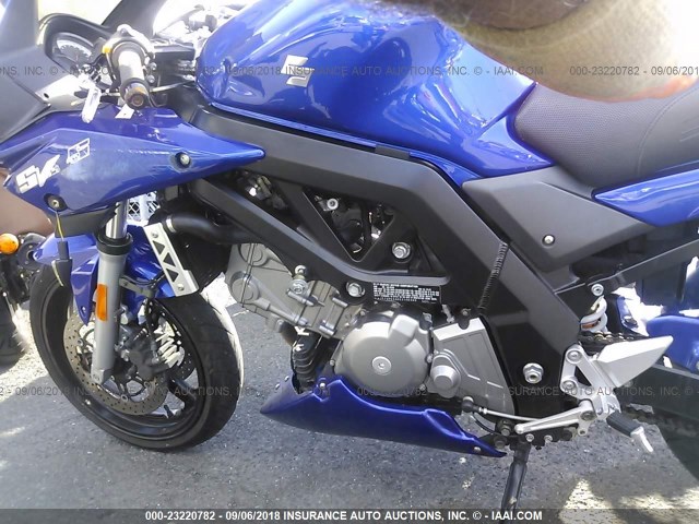 JS1VP53A652105389 - 2005 SUZUKI SV650 BLUE photo 9