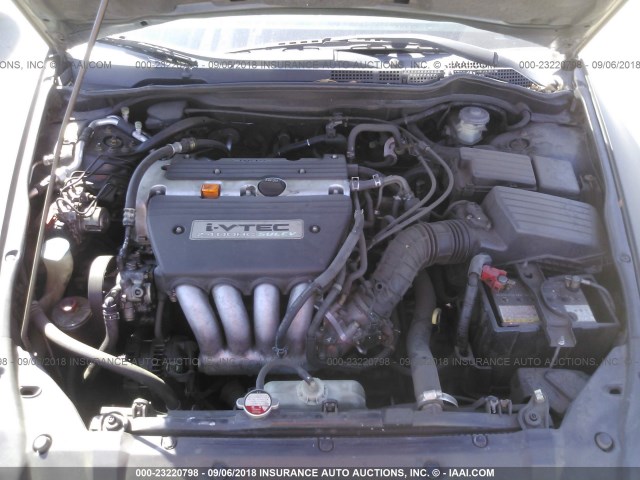 JHMCM563X3C054021 - 2003 HONDA ACCORD LX GRAY photo 10